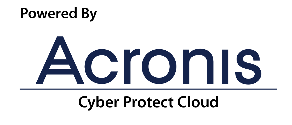 Powered by Acronis Cyber Protect Cloud